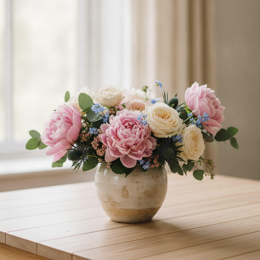 Saisonaler Blumenstrauß
